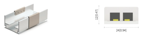 Type 3, AL Clips, application ext&eacute;rieure (50 mm par pi&egrave;ce)