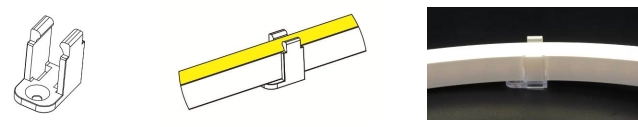 Type 1, clips transparents pour application int&eacute;rieure