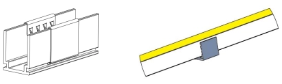 Type 1, clips AL pour application ext&eacute;rieure