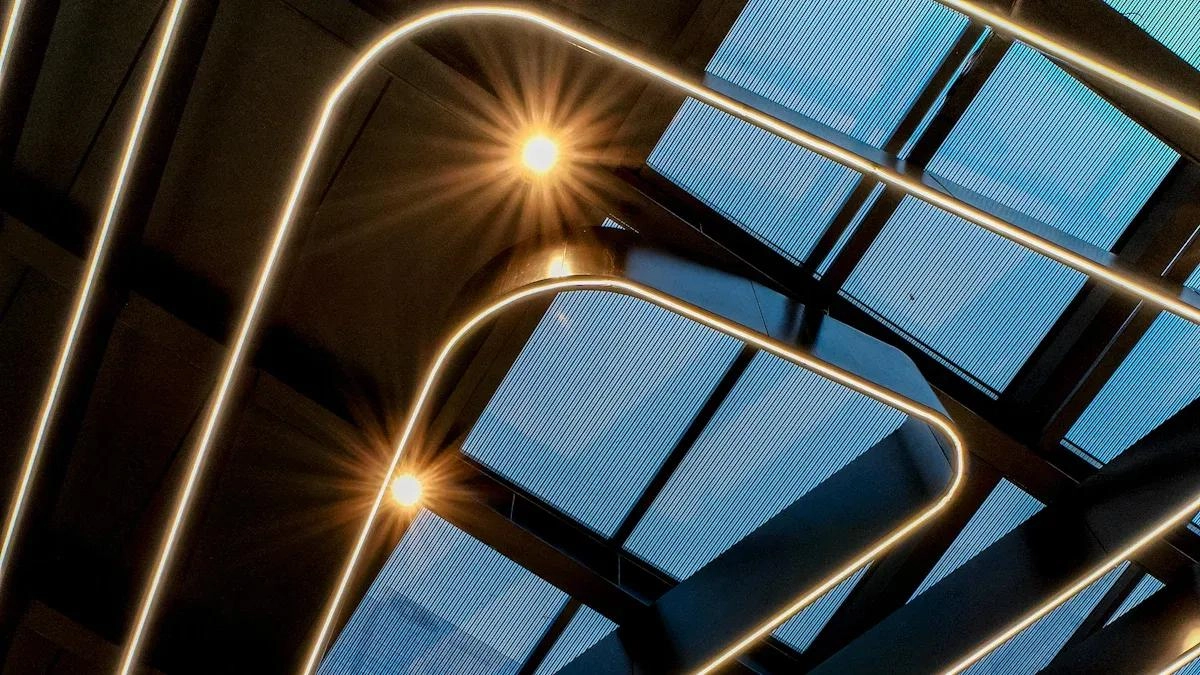 Id&eacute;es de combinaisons lin&eacute;aires &agrave; LED optiques qui apportent un charme a&eacute;rien sans effort